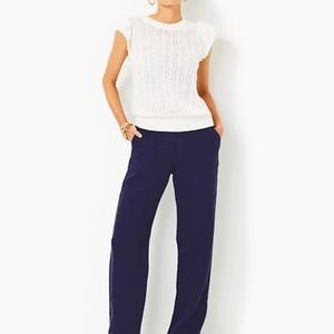 Lilly Pulitzer Breeta Linen Trouser - 12
